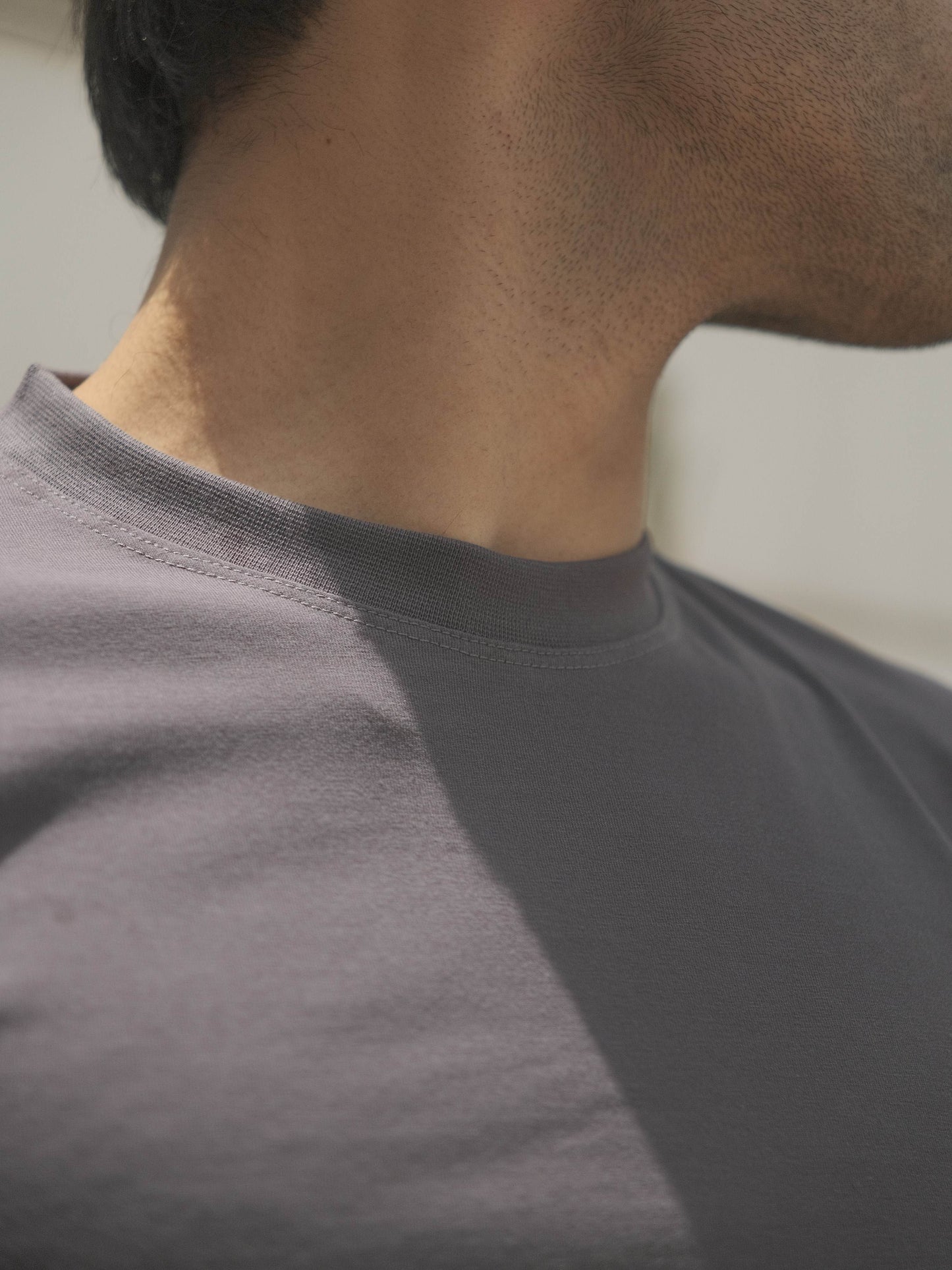 Basic Slim Fit T-shirt - Smoke Grey